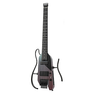 Donner HUSH X PRO Smart Travel Guitar Headless Versatile Preset, Midnight Glow 